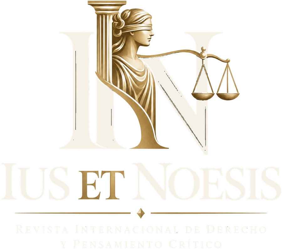 IUS ET NOESIS · Revista Internacional de Derecho y Pensamiento Crítico